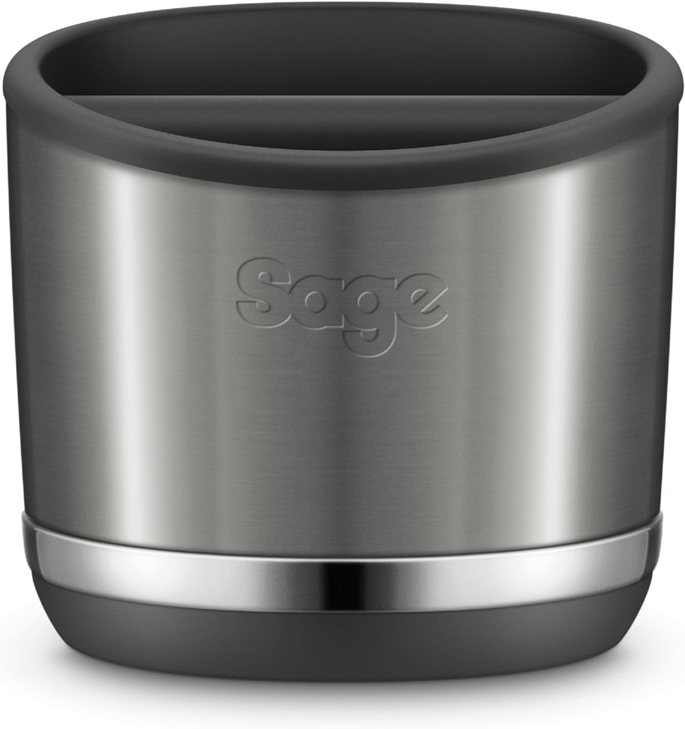 Wholesale Sage Knock Box 20 Black Stainless Steel