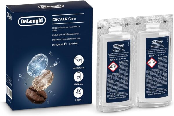 De'Longhi EcoDecalk Descaler 2 x 100 ml DLSC200