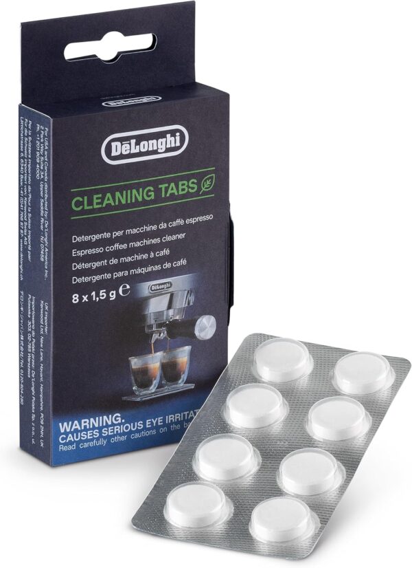 De'Longhi Cleaning Tablets 8 x 1.5g DLSC552
