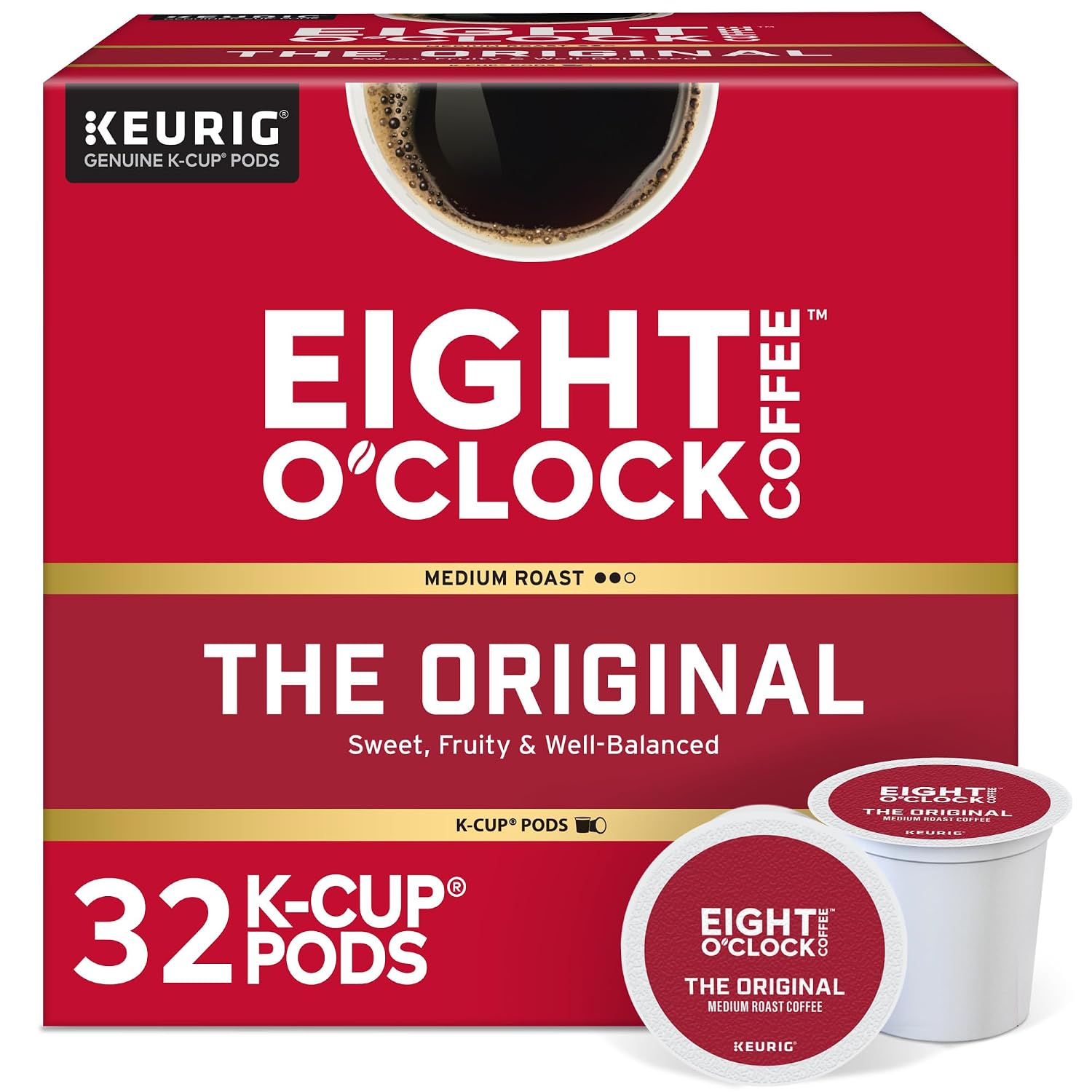 Wholesale Eight O'Clock The Original K-Cups 32-Ct