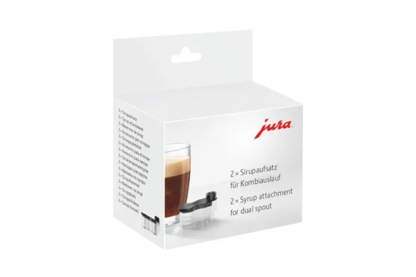JURA syrup dispenser for combination spout (EA) 2-pack 25069