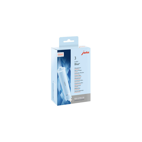JURA Original - Claris Blue+ Filter Cartridge pack of 3