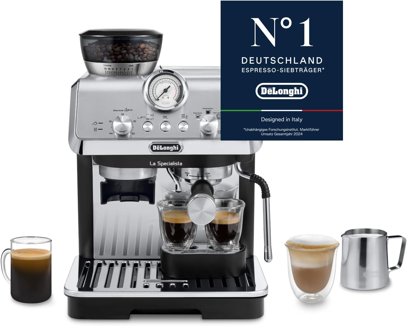 wholesale De'Longhi La Specialista Arte Metal Black