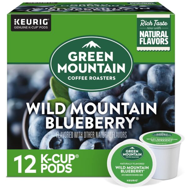 Green Mountain Coffee Roasters Wild Mountain Blueberry Light Roast Coffee, 72 Count