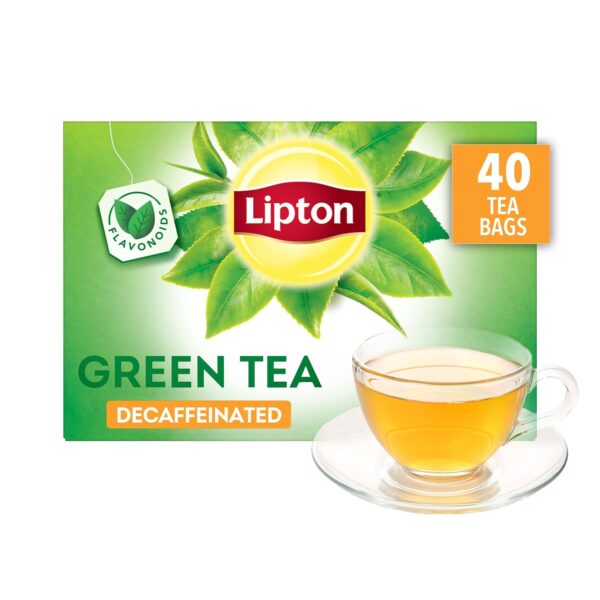 Lipton Decaf Green Tea Bags 240 Total Tea Bags (40ct - Pack of 6)