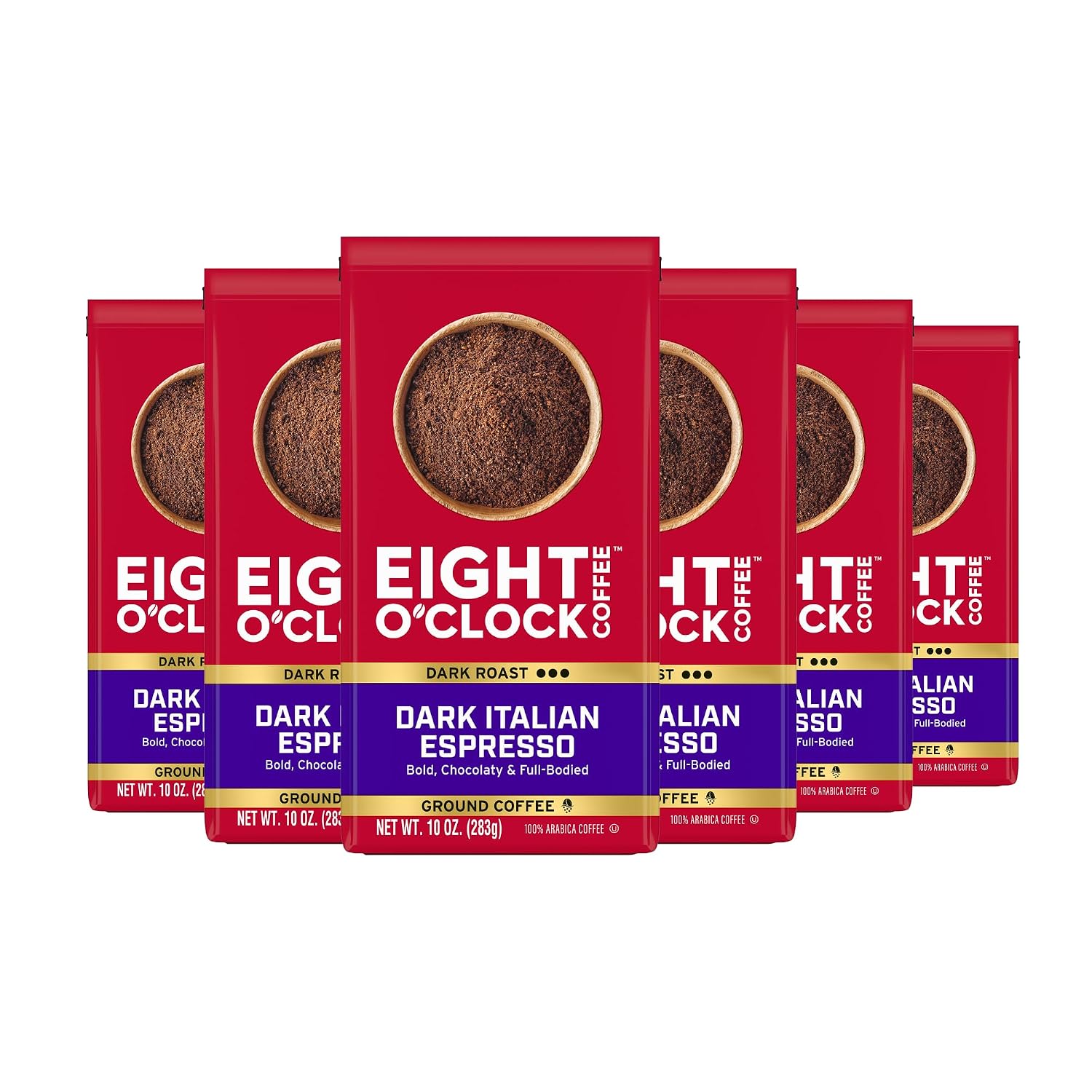 Wholesale Eight O'Clock Italian Espresso 6-Pack