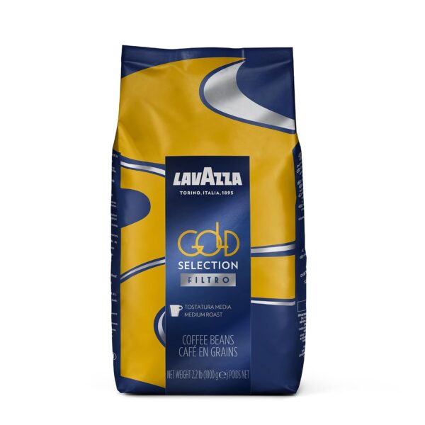 Lavazza Gold Selection Filtro Whole Bean Coffee Light Roast 2.2 LB
