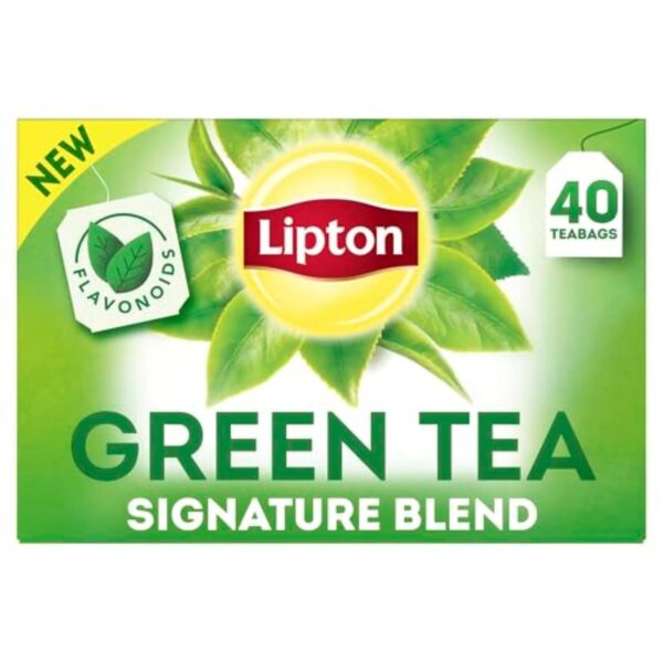 Lipton Signature Blend Green Tea Bags 40 Total Tea Bags