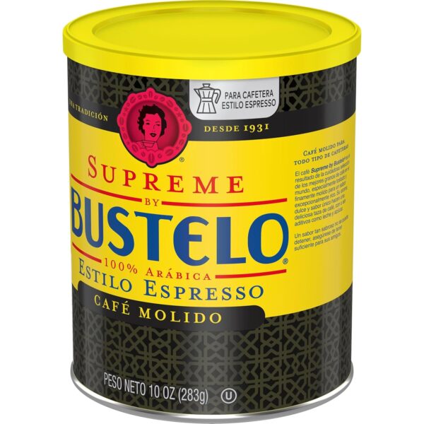 Bustelo Espresso Supreme Style Ground Coffee,10 Oz