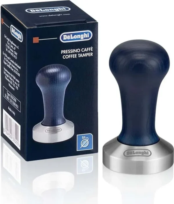 De'Longhi Tamper Blue / Silver DLSC058