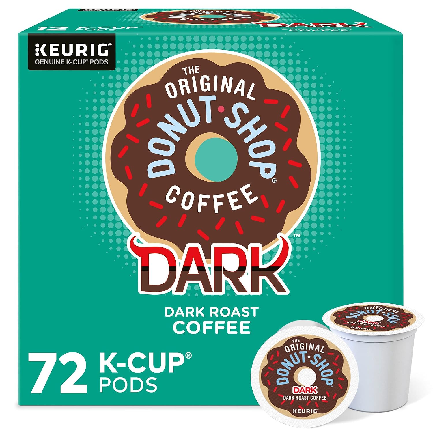 Wholesale The Original Donut Shop Dark Roast K-Cup 72 Ct