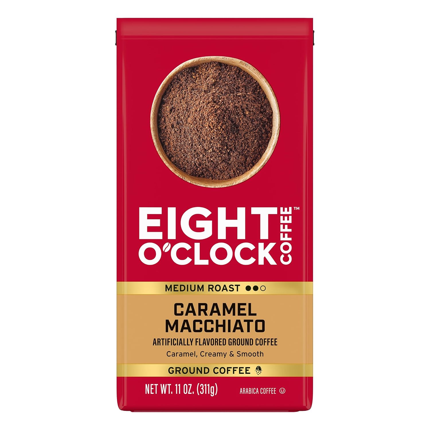 Wholesale Eight O'Clock Caramel Macchiato Ground 11-Oz