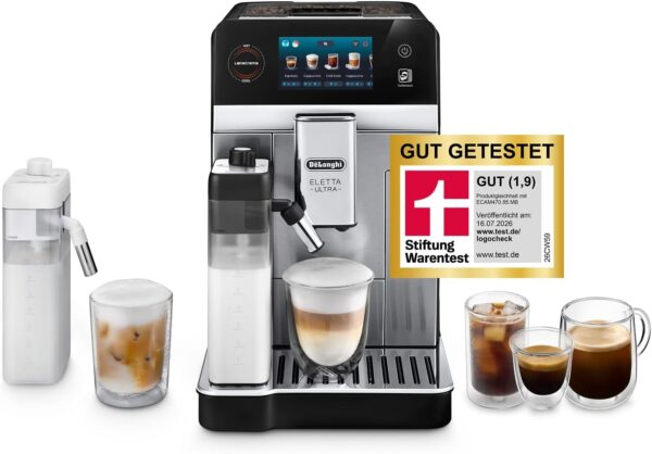 De'Longhi Eletta Ultra Silent Tech Silver ECAM472.85.MB