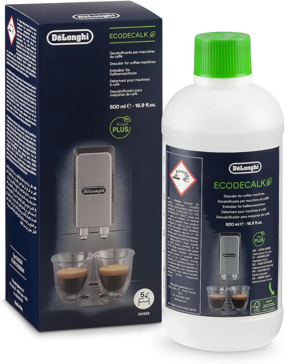 wholesale De'Longhi EcoDecalk Descaler 500 ml DLSC500