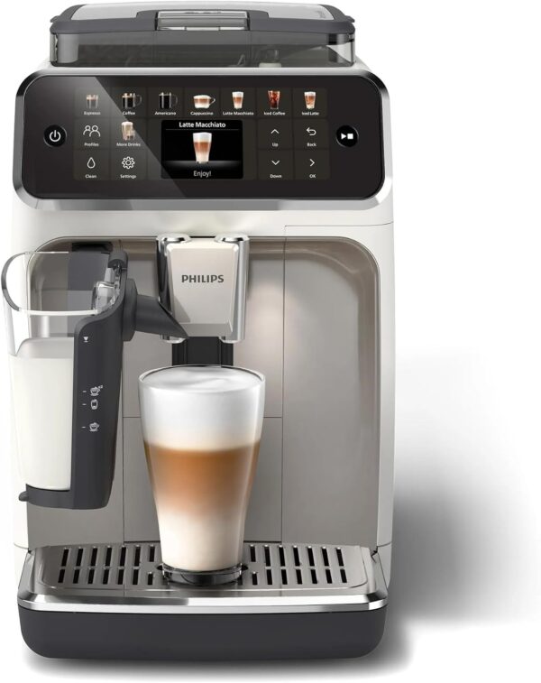 Philips LatteGo 5500 Series White/Chrome EP5543/90