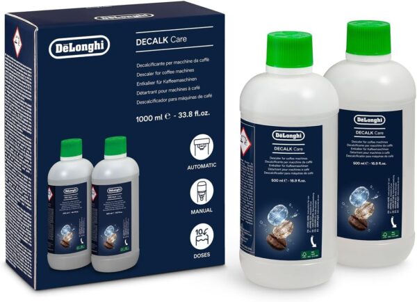 De'Longhi EcoDecalk Descaler 2 x 500 ml DLSC502